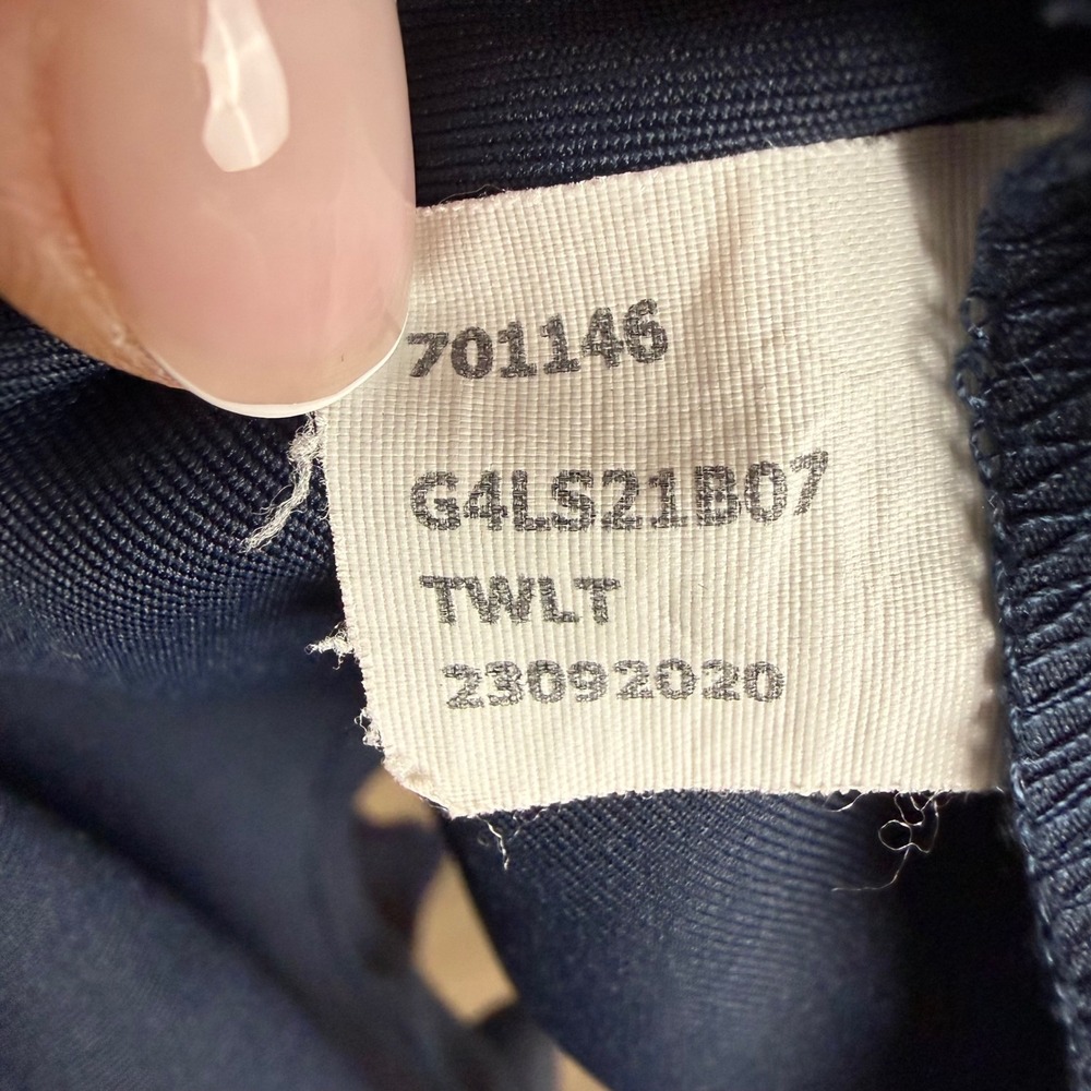 G/FORE Navy Grosgrain Skort Skirt Golf Tennis Preppy Size 4 - Picture 13 of 13